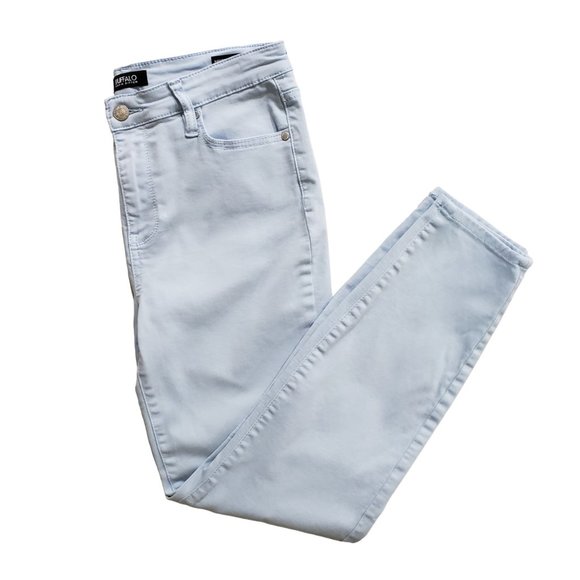 Buffalo Women Jeans Size 6 Light Blue Soft Hi Rise Stretch Skinny Like New - Picture 2 of 10